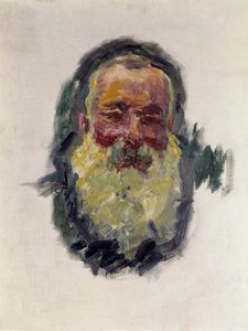 Autoportret, 1917 autorstwa Claude Monet