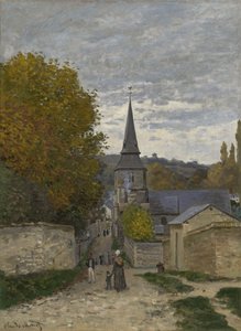 Ulica w Sainte-Adresse, 1867 autorstwa Claude Monet