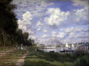 Basen Argenteuil - Claude Monet autorstwa Claude Monet