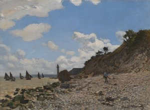 Plaża w Honfleur autorstwa Claude Monet