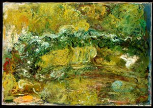 Most Japoński, ok. 1918-24 autorstwa Claude Monet
