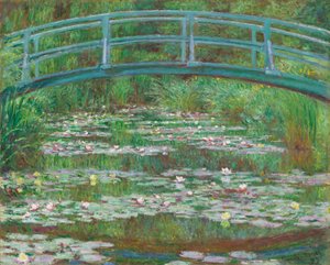 Kładka japońska, 1899. autorstwa Claude Monet