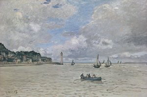 Latarnia morska w Hospicjum (Honfleur), 1864 autorstwa Claude Monet