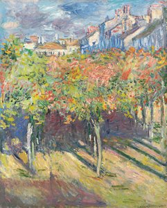 Lipy w Poissy; Lipy w Poissy, 1882 r. autorstwa Claude Monet
