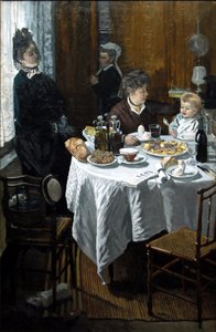 Lunch autorstwa Claude Monet