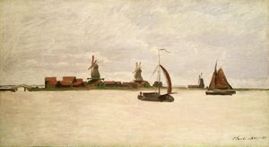 Port zewnętrzny w Zaandam, 1871