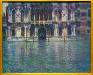 Palazzo Contarini autorstwa Claude Monet