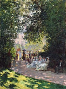 Park Monceau autorstwa Claude Monet