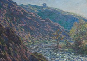 Rzeka Petite Creuse autorstwa Claude Monet