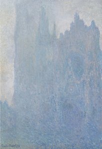 Katedra w Rouen we mgle, 1893 autorstwa Claude Monet
