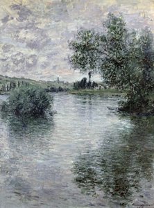 Sekwana w Vetheuil autorstwa Claude Monet