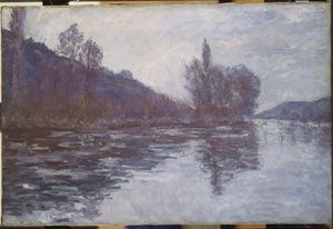Sekwana w pobliżu Giverny, 1894 autorstwa Claude Monet