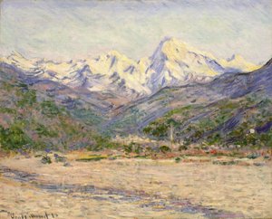 Dolina Nerwii autorstwa Claude Monet