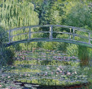 Staw lilii wodnych: Zielona harmonia, 1899 autorstwa Claude Monet