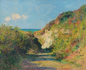 Zatopiona ścieżka, 1882 autorstwa Claude Monet