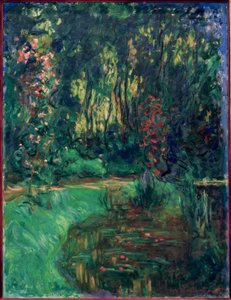 Róg stawu Giverny autorstwa Claude Monet