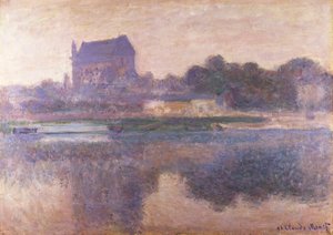 Kościół Vernon we mgle, 1893 autorstwa Claude Monet