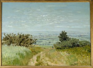 Widok z równiny na Argenteuil, zbocza Sannois w 1872 roku. Obraz Claude