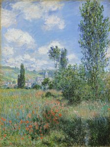 Widok Vetheuila autorstwa Claude Monet
