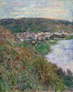 Widok Vétheuila, 1880 autorstwa Claude Monet