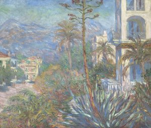 Wille w Bordighera, 1884 autorstwa Claude Monet