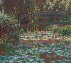 Staw lilii wodnych, 1900. autorstwa Claude Monet