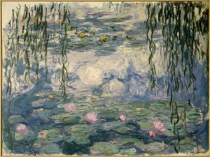 Lilie wodne autorstwa Claude Monet