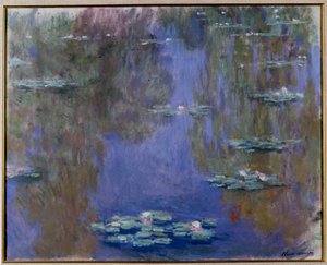 Lilie wodne autorstwa Claude Monet