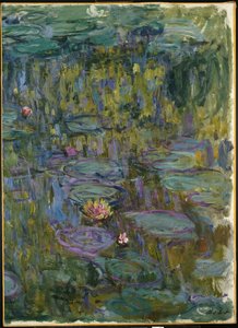Lilie wodne autorstwa Claude Monet