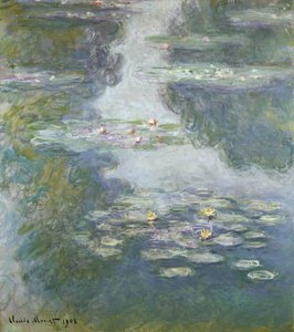 Lilie wodne, Nympheas, 1908 autorstwa Claude Monet