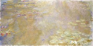 Staw lilii wodnych, ok. 1917-1919 autorstwa Claude Monet