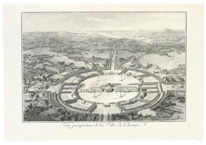 Widok perspektywiczny miasta Chaux, 1804