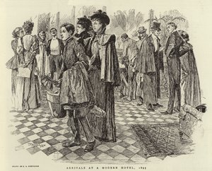 Przyjazdy do Modern Hotel, 1895
