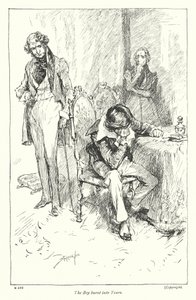 Ilustracja do Coningsby Disraeliego (lito) autorstwa Claude Shepperson