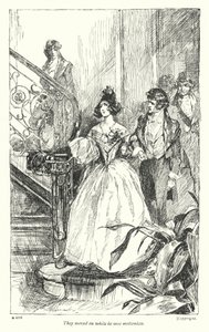 Ilustracja do Coningsby Disraeliego (lito) autorstwa Claude Shepperson