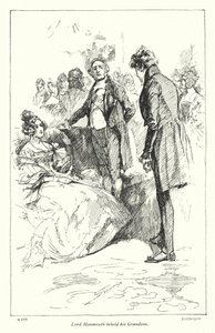Ilustracja do Coningsby Disraeliego (lito) autorstwa Claude Shepperson