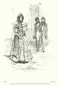 Ilustracja do Coningsby Disraeliego (litografia) autorstwa Claude Shepperson