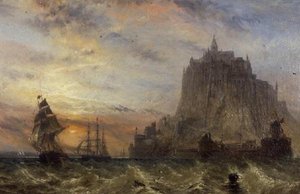 Mont St. Michel, Normandia