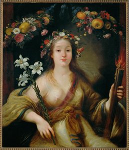 Flora ... (obraz na płótnie) autorstwa Claude Vignon