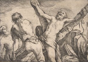 Męczeństwo św. Andrzeja, 1623. autorstwa Claude Vignon