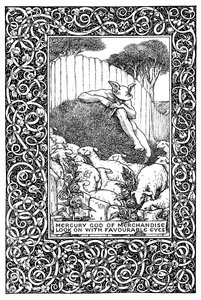 Frontyspis do pola koniczyny, 1899. autorstwa Clemence Housman