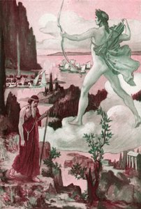 Ilustracja do Iliady autorstwa Homera autorstwa Clement Goutier