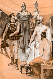 Ilustracja do Iliady autorstwa Homera