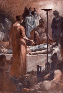 Ilustracja do Iliady autorstwa Homera autorstwa Clement Goutier
