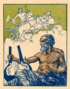 Ilustracja do Iliady autorstwa Homera