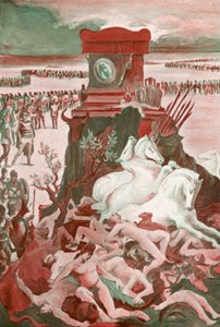 Ilustracja do Iliady autorstwa Homera autorstwa Clement Goutier