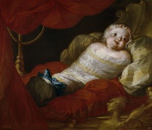Infantka Isabella of Bourbon, księżniczka Neapolu autorstwa Clemente Ruta