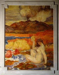 „Geologia”, początek XX wieku (fresk)