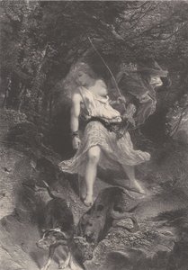 Diana, ca. 1830-70. autorstwa Célestin Nanteuil