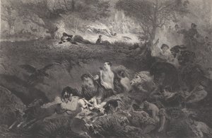 Sny o polowaniu, 1858. autorstwa Célestin Nanteuil